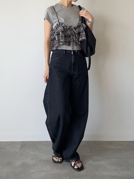 a__yaさん(レディース・158cm)の夏コーディネート