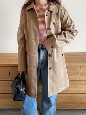 「三京商会（サンキョウショウカイ）のアイテム」を使った、a__yaさん（レディース・158cm）の冬コーディネート