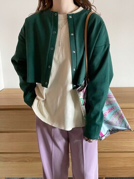 a__yaさん（レディース・158cm）の冬コーディネート