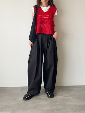 a__yaさん(レディース・158cm)の夏コーディネート