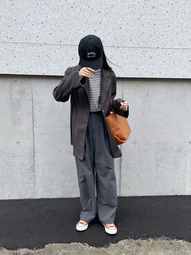 a__yaさん（レディース・158cm）の冬コーディネート