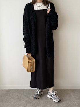 「JUNOAH」｜「アイテム（ワンピース/ドレス）」を使った、a__yaさん（レディース・158cm）の春コーディネート