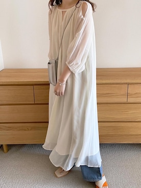 「サンダルソックス」｜a__yaさん（レディース・158cm）の夏コーディネート