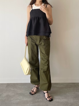 a__yaさん（レディース・158cm）の夏コーディネート