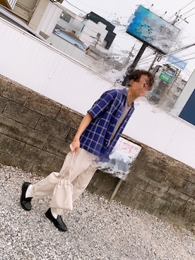 とんこつらーめんさん（メンズ・167cm）の夏コーディネート