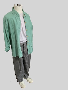 「Abercrombie&Fitch（アバークロンビーアンドフィッチ）のアイテム（パンツ）」を使った、daiさん（メンズ・163cm）の夏コーディネート