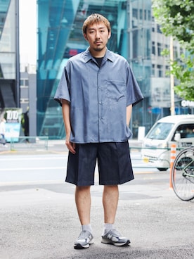 サエキさん(メンズ・173cm)の夏コーディネート