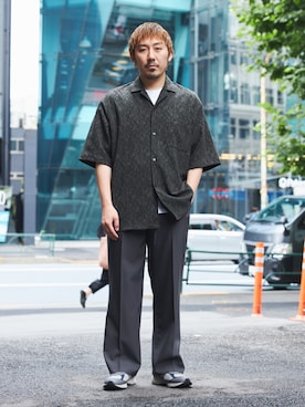 サエキさん(メンズ・173cm)の夏コーディネート