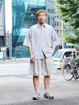 サエキさん（メンズ・173cm）の夏コーディネート