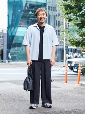 サエキさん（メンズ・173cm）の夏コーディネート