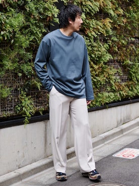 サエキさん（メンズ・173cm）の春コーディネート