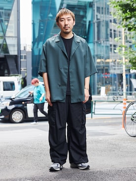 サエキさん（メンズ・173cm）の夏コーディネート