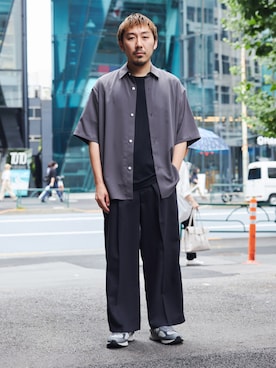 サエキさん（メンズ・173cm）の夏コーディネート