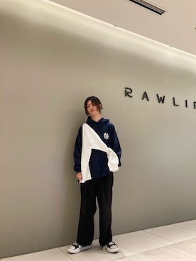 「Requel（リコール）のアイテム」を使った、WayBeeee!!!さん（メンズ・173cm）の秋コーディネート