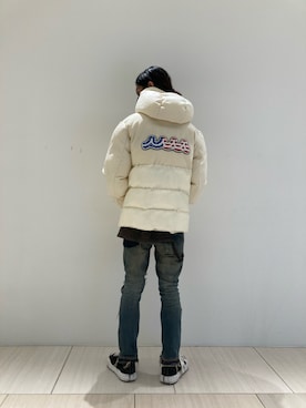 「muta（ムータ）のアイテム」を使った、WayBeeee!!!さん（メンズ・173cm）の冬コーディネート