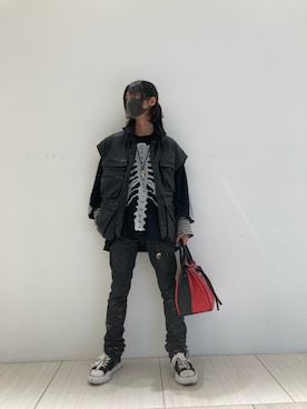「A.A.Spectrum（エーエースペクトラム）のアイテム」を使った、WayBeeee!!!さん（メンズ・173cm）の冬コーディネート