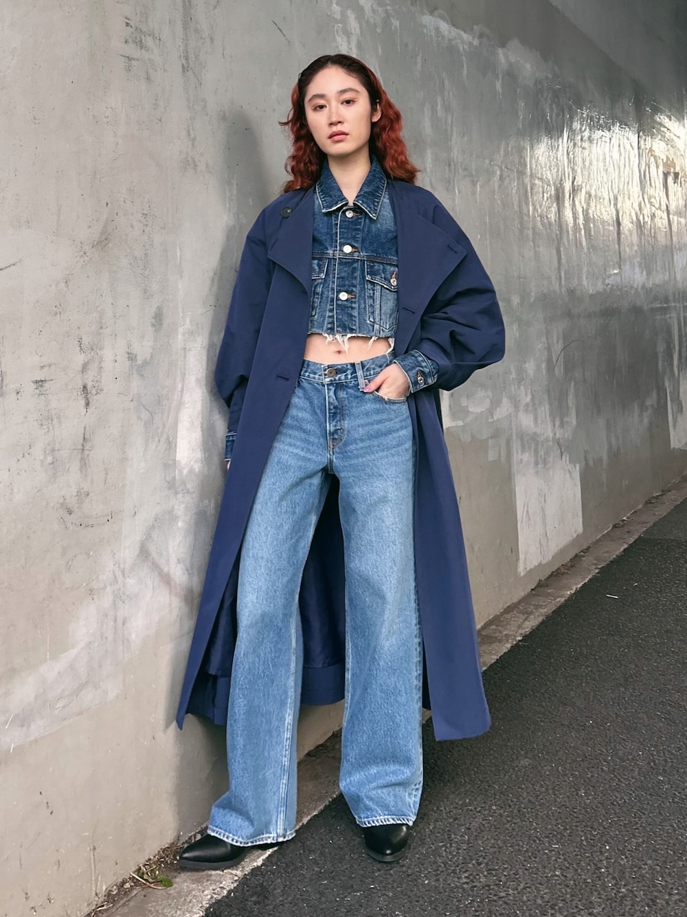 90S LOWRISE LOOSE STRAIGHTを使った人気ファッションコーディネート