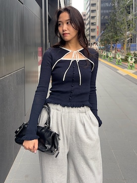 MOUSSY OFFICIALさん（レディース・168cm）の春コーディネート