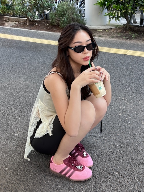 MOUSSY（マウジー） スニーカー adidas GAZELLE LO PRO レディース