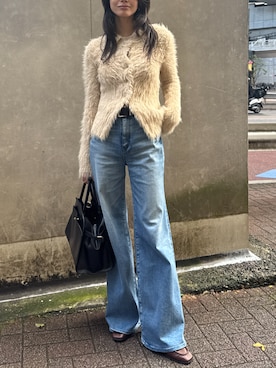 「MOUSSY（マウジー）のアイテム」を使った、MOUSSY OFFICIALさん（レディース・164cm）の秋コーディネート