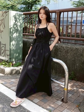 「MOUSSY（マウジー）のアイテム」を使った、MOUSSY OFFICIALさん（レディース・164cm）の夏コーディネート