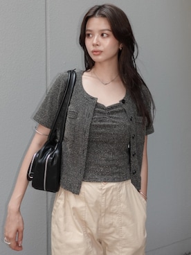 MOUSSY OFFICIALさん(レディース・164cm)の夏コーディネート