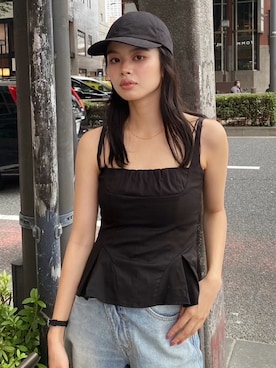 MOUSSY OFFICIALさん（レディース・160cm）の夏コーディネート