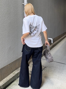 「MOUSSY（マウジー）のアイテム」を使った、MOUSSY OFFICIALさん（レディース・165cm）の夏コーディネート