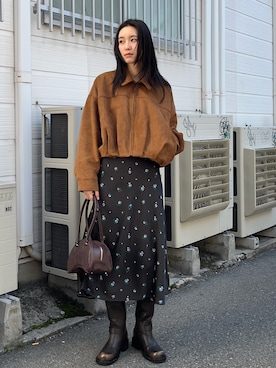 MOUSSY OFFICIALさん（レディース・167cm）の冬コーディネート