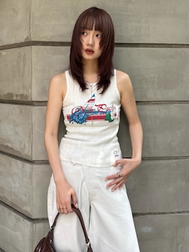 MOUSSY OFFICIALさん（レディース・170cm）の夏コーディネート