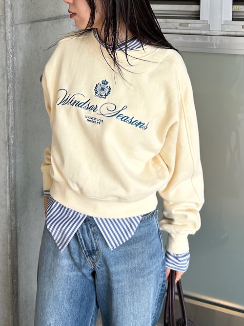 CC EMBROIDERY プルオーバー（スウェット）｜MOUSSY（マウジー）の