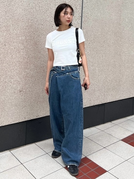 MOUSSY OFFICIALさん（レディース・162cm）の夏コーディネート