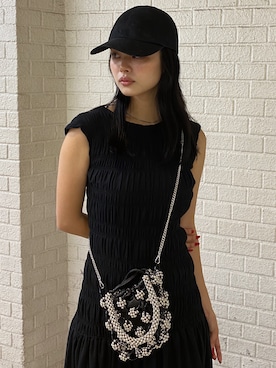 MOUSSY（マウジー）の「BEADS MIX RING バッグ（ハンドバッグ