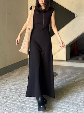 「アイテム（ブーツ）」を使った、MOUSSY OFFICIALさん（レディース・170cm）の夏コーディネート