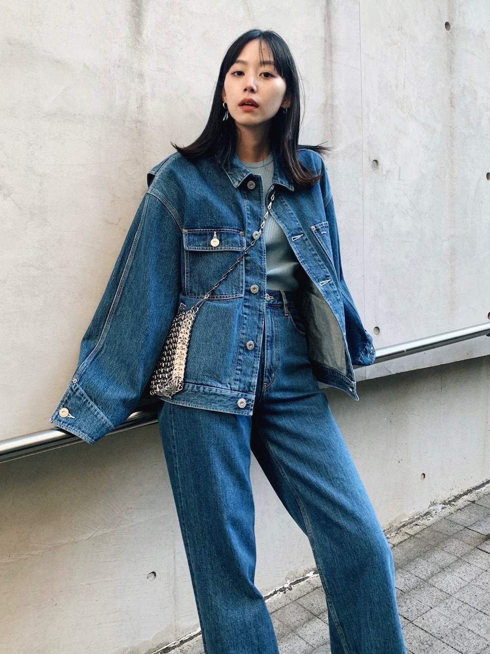 moussy デニムジャケット DENIM ENGENEER ジャケット MOUSSY（マウジー）の「DENIM ENGENEER ジャケット（デニム