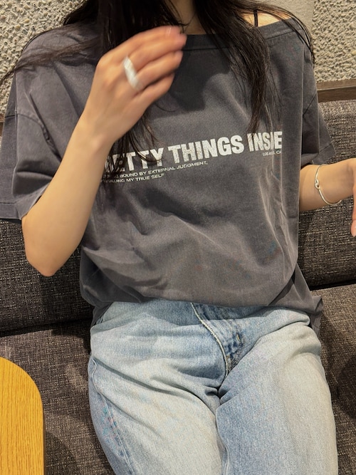 CROSS WAIST WIDE STRAIGHT/クロスウエストワイドストレートデニム