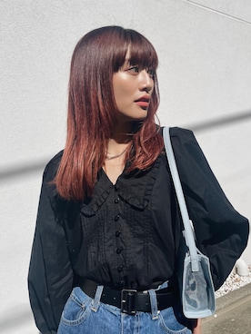 MOUSSY OFFICIALさん（レディース・158cm）の春コーディネート