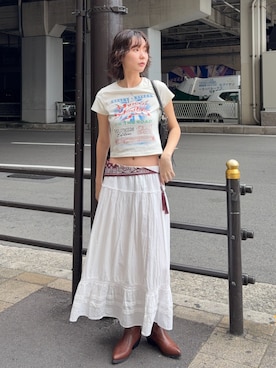 MOUSSY OFFICIALさん(レディース・162cm)の春コーディネート
