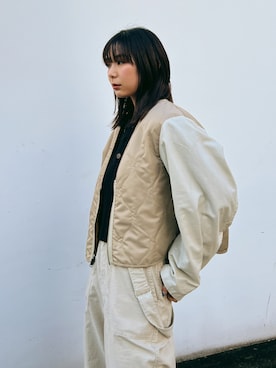 「ベストコーデ」｜「アイテム（トレンチコート）」を使った、MOUSSY OFFICIALさん（レディース・162cm）の冬コーディネート