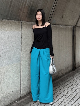 MOUSSY OFFICIALさん（レディース・173cm）の春コーディネート