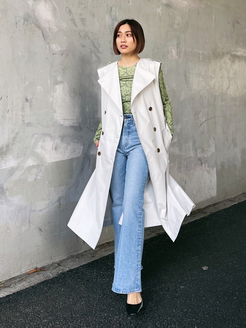MOUSSY　バルカラースプリングナイロンコート　春コーデ 2023年最新】トレンチコートも！ スプリングコートのおすすめ30