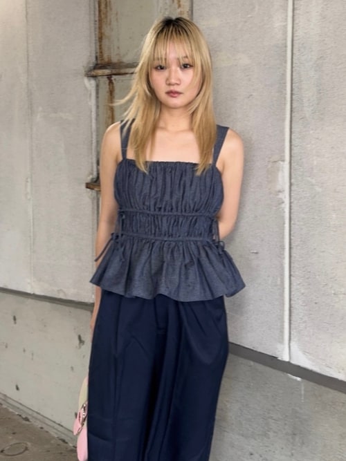 MOUSSY キャミソール DENIM LIKE GABBY : ZOZOTOWN Yahoo!店