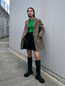 美品✨MOUSSY（マウジー） WOOD SOLE ブーツ☘️厚底 サイドジップ 1698025489_215.jpg