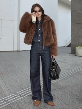 「アイテム（その他アウター）」を使った、MOUSSY OFFICIALさん（レディース・164cm）の夏コーディネート