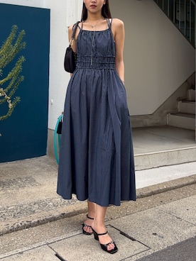 「MOUSSY（マウジー）のアイテム」を使った、MOUSSY OFFICIALさん（レディース・168cm）の夏コーディネート