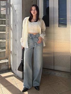 MOUSSY OFFICIALさん（レディース・162cm）の春コーディネート