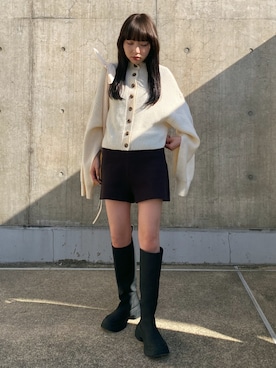 MOUSSY OFFICIALさん（レディース・157cm）の冬コーディネート