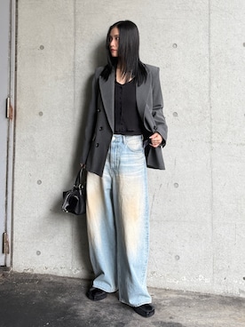 MOUSSY OFFICIALさん（レディース・160cm）の冬コーディネート