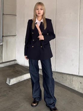 MOUSSY OFFICIALさん（レディース・165cm）の冬コーディネート