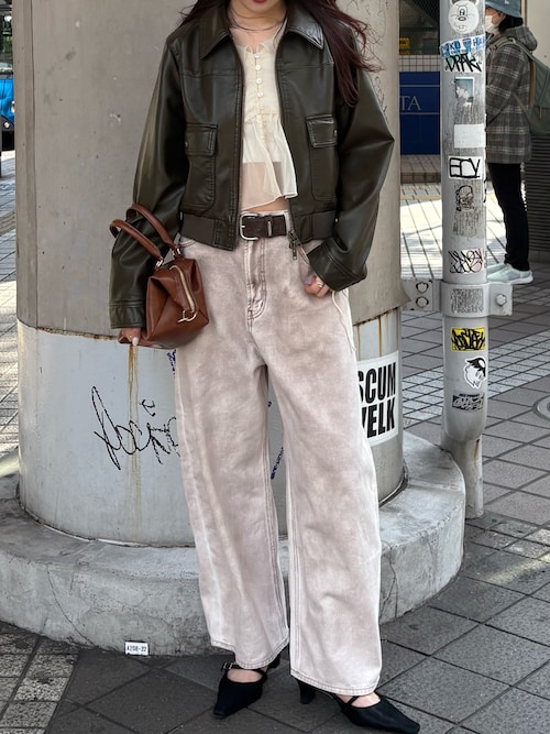 26年SS新作】DIRTY COCOON BAGGY（デニムパンツ）｜MOUSSY（マウジー